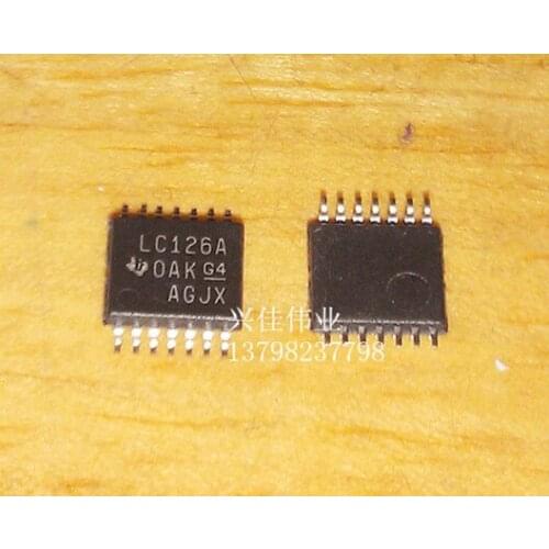 10PCS New original authentic SN74LVC126APWR LC126A TSSOP14 non-inverting transceiver