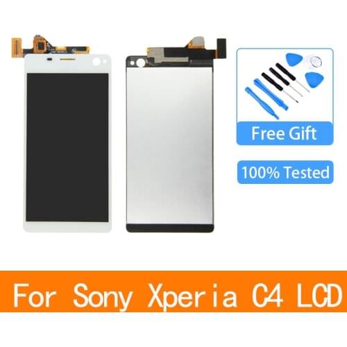 100% tested 5.5'' For Sony Xperia C4 LCD Display For Sony Xperia C4 E5303 E5306 E5333 Screen Touch Digitizer Assembly