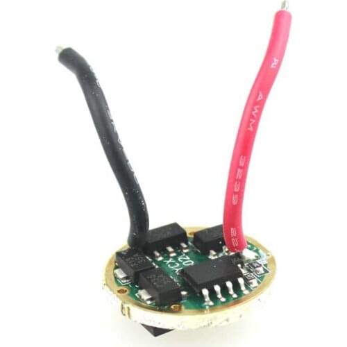 17mm 7135x8 MCU Dimming 2800mA LED Circuit Board/ LED Driver for CREE MCE P7/CREE XML T6 LED Flashlight (5pcs/lot)