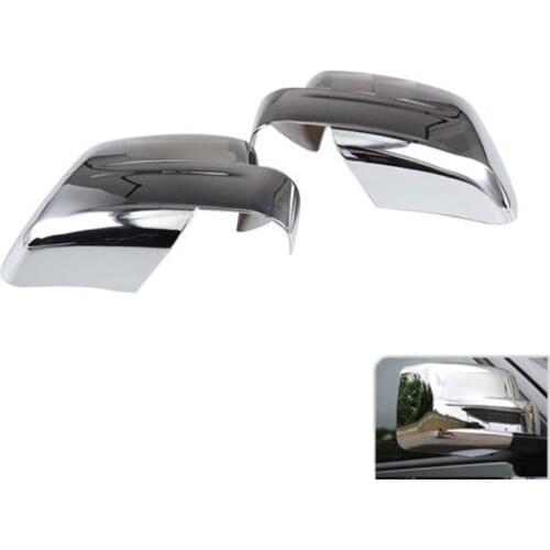 2PCS Accessories Fit For 2007 2008 2009 2010 2011 2012 Jeep Patriot 2008 2009 2010 2011 2012 Liberty Chrome Plated Mirror Cover