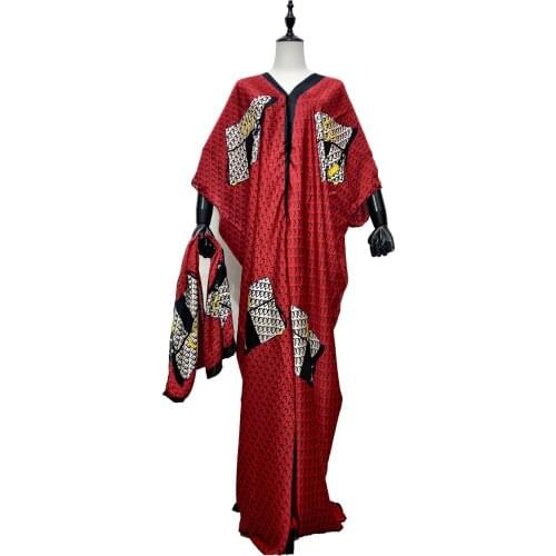 2021 Saudi Arabi Traditional Muslim Women robe africaine femme Summer Floar Printed Boho Kaftan Maxi Dresses
