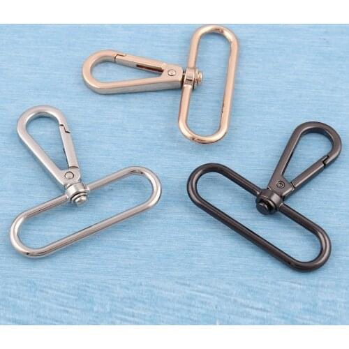 5 Pcs 2" Swivel Snap Hooks 50mm Metal Swivel Buckle,swivel Clasp Trigger Clip Webbing Hook for Bag Strap Supplies(50mm)