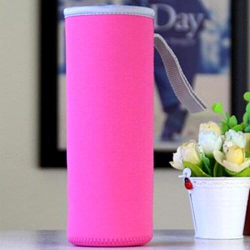 550ML Glasses Insulation Cup Protective Cover Portable Warm Heat Insulation Water Bottle Bags Cup Bag