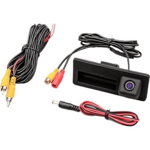 Track Vehicle Rear View Camera 170 Degree 1080P for-Passat Golf-Polo Jetta Tiguan Touareg B6 7 for- A3 4 A5 A6 S5