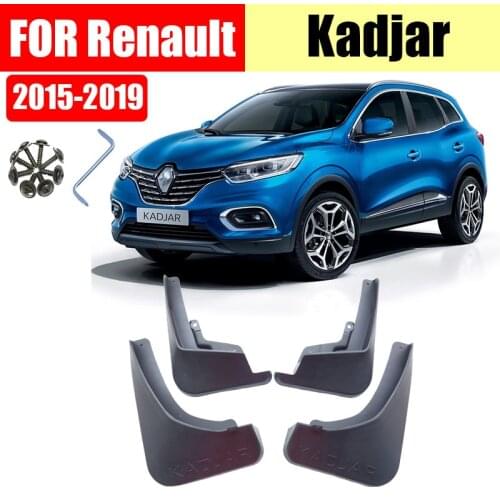 For Renault Kadjar mudguard renault car fenders kadjar mud flaps splash guard car accessories car styling 2016-2019