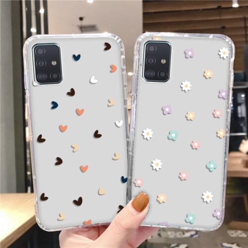 Soft Case For Samsung A51 A71 A32 A52 A72 A12 A31 A21S A30 A20 A50S A30S M51 S20 FE S21 Note20 Pro S30 Ultra S10 Plus S11e Cover