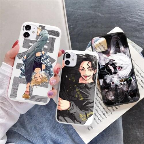 For iPhone 13 Case 12 11 Pro SE 2020 X XR XS MAX 10 6 6S 7 8 Plus 13 Mini Phone Cases Tokyo Revengers Reborn Rerise Revive Cover