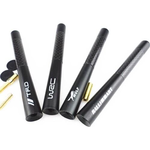 WRC Carbon Fiber Short Radio Antenna for Mitsubishi ASX/Outlander/Lancer Evolution/Pajero/Eclipse/Grandis
