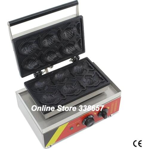 Electric Taiyaki Fish Waffle Maker Machine Iron 220V/110V