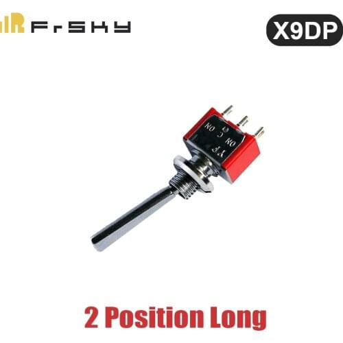 FrSky Taranis X9D Plus Transmitter Parts 2 Position Long Toggle Switch for RC Drone FPV