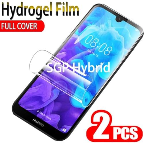 2PCS Hydrogel Film For Huawei Y5 2019 AMN-LX9 Screen Protector Display Protective Film For huawei y5 2019 AMN huawie hauwei film