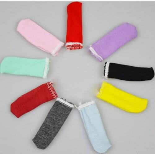 Cotton Fabric Finger Sleeve Thicken Wear Resistant 60MM Non Disposable Breathable Elastic Antistatic Finger Sleeve Work Gloves