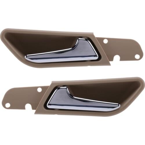 Chromed Car Inner Interior Door Handles for Mercedes-Benz A-Class W169 B-Class W245 Panel Trim Pull Bar