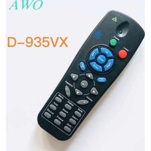 New D-935VX Projector Remote Controller For Vivitek D735MX D832MX D557W D825MX D935VX D85ESTD D85ESTA H1180CBHD H1185CBHD D751ST