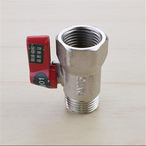 Full Copper Thickening Integrated Ball Valve Inner And Outer Teeth DN15 Copper Ball Core Valve 1/2 Ball Valve Switch