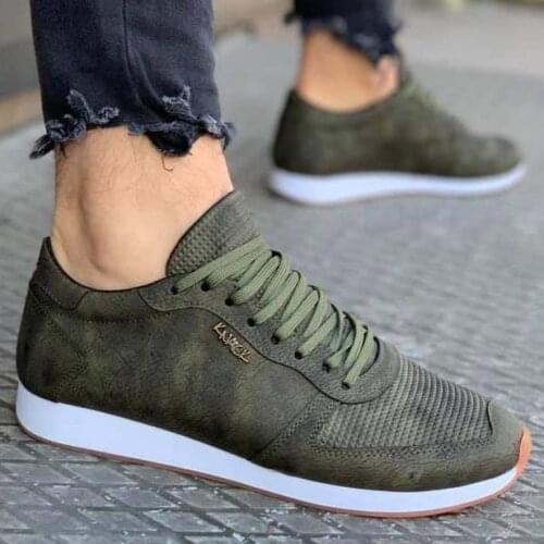 Knack Casual Male Shoes 002 Serrated Khaki Street Fashion New Season Spring Summer New Creation Cool Comfortable