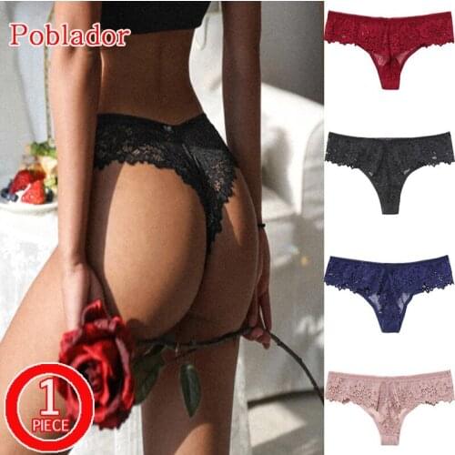 Sexy Womens Transparent Lace Panties Underwear Hollow Out Briefs Low Waist Female Solid Sport Panty Comfort Lady Lingerie Tanga