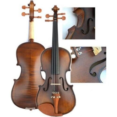 Spruce violin 3/4 violin handcraft violino Musical Instruments violin bow violin strings