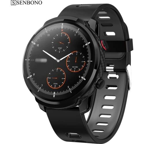 SENBONO S10 plus Full touch Smart Watch Men Women Sports Clock Heart Rate Monitor Smartwatch for IOS Android phone