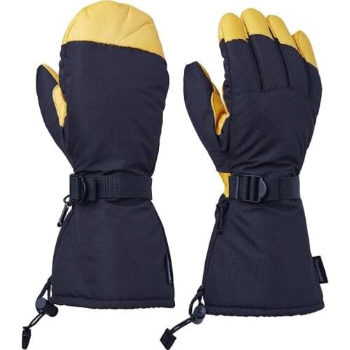 Outdoor Winter Ski Gloves Men Women Snowmobile Mittens Snowboard Motorcycle Cycling Mountain Climbing Snowboard Windproof Gloves