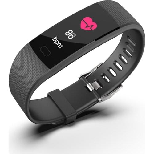 Smart bracelet 5 color screen with 4 wearable smart fitness tracker Bluetooth sports waterproof S5 color screen smart heart rate