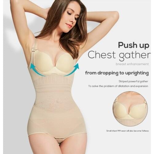 Women Bodysuit Shapewear Postpartum Full Body Waist Trainer Girdle Tank Tops