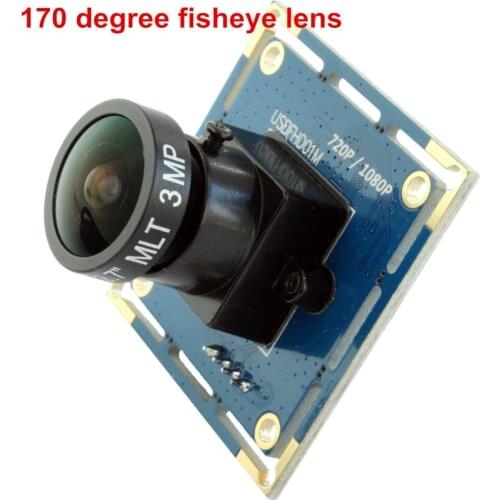 2.0 megapixel FOV 170 degree fisheye lens 1920X1080 wide angle CMOS OV2710 micro full hd webcam USB module for industrial field