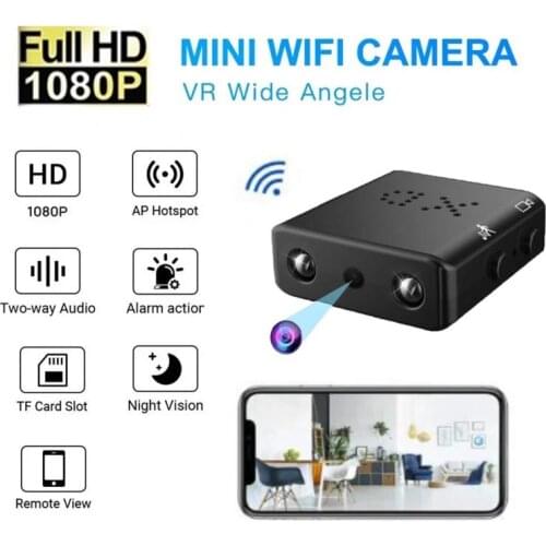 2021 New XD HD 1080P Wifi Mini Camcorder Night Vision Micro Camera Motion Detection DV DVR Security Camera Support Hidden TF