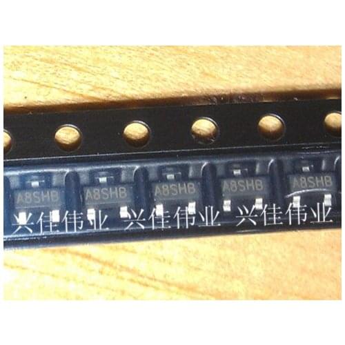 50pcs SI2308 A8SHB SOT-23 2A/60V