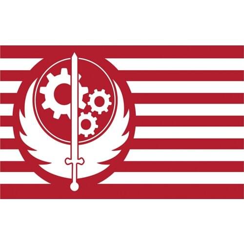 Free Shipping xvggdg flag Nova California Fallout Brotherhood Flag 90*150cm Size Polyster arty Banner