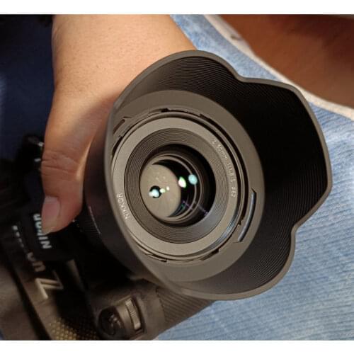 Camera Lens Hood HB-90A for Nikon Z50 with Nikkor Z DX 50-250mm f/4.5-6.3 VR 62mm Filter Lens