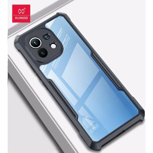 For Xiaomi Mi 11,Mi 11 Phone Case,Xundd Shockproof Shell Cover Transparent Airbags Soft Thin Phone Case for Xiaomi Mi 11