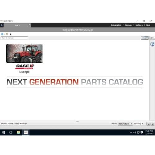 CASE IH AG Europe [10.2020] Spare Parts Catalogue