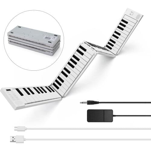 Portable 88 Keys Splicing Piano Digital Piano Multifunctional Electronic Keyboard Piano for Piano Student Musical Instrument