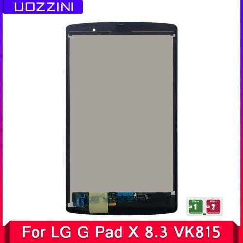 For LG G Pad X 8.3 VK815 VK-815 LTE Verizo LCD Display Touch Screen With/No Frame Digitizer Assembly Replacement For VK815