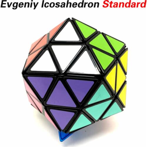 Evgeniy Icosahedron Standard Magic Cube Neo Professional Speed Twisty Puzzle Brain Teasers Educational Toys