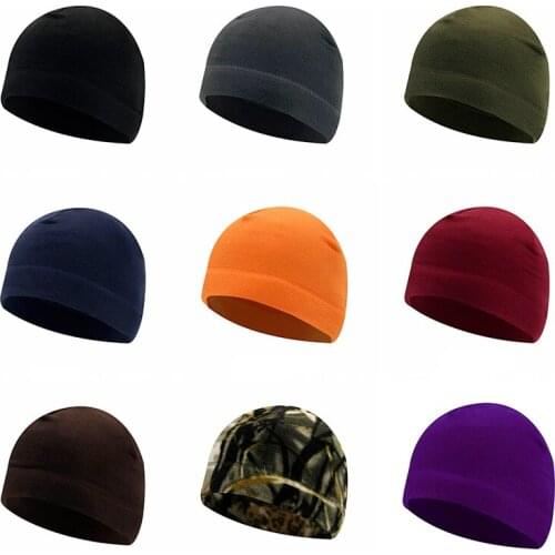 European and American Fleece Warm Winter Caps and Windproof Womens Mens Ski Caps Portable Dustproof Accessories