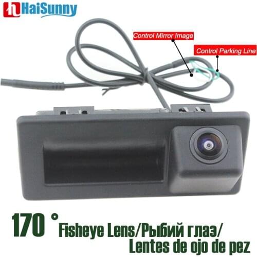 Rear View Camera Fisheye Lens 170 Degree high pixel 720 For v w Touran L 2016 2017 Skoda Superb Audi A4 L 2017 2018 Trunk Handle