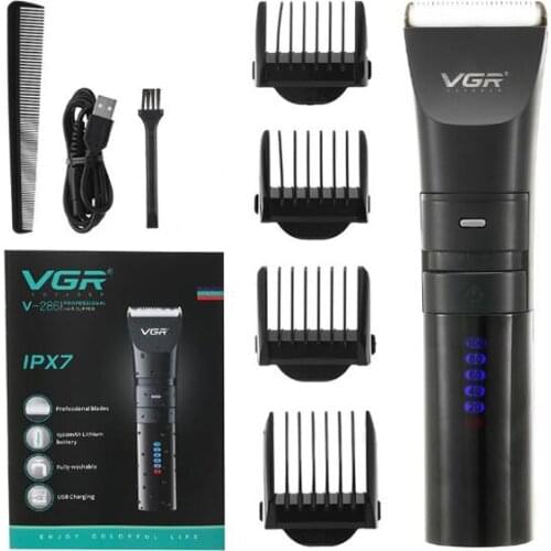 VGR 286 hair trimmer USB rechargeable hair clipper haircut machine washable waterproof hairdresser beard trimmer hair cutter