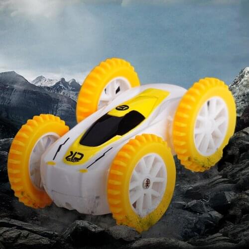 RC Car 2.4G 4WD Remote Control Off-Road Double-Sided Stunt Car Mini Size Drift Buggy Radio Remote Control CarToys Rechargeable