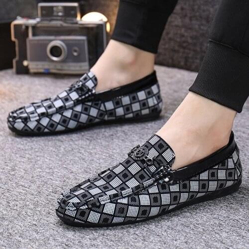 2021 Men Shoes Comfy Fashion Spring Summer Men Casual Boat Shoes Man Moccasins Brand Design Leather Men Loafers