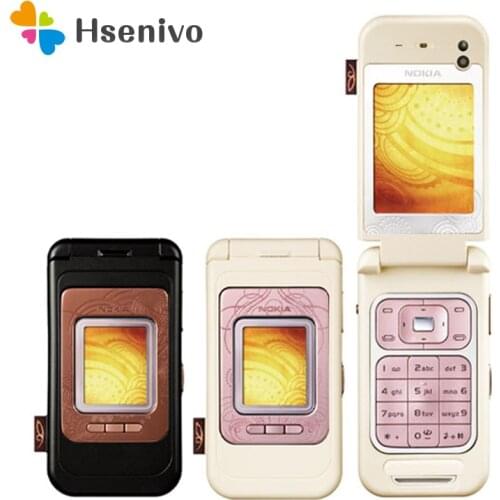 Nokia 7390 refurbished-Nokia 7390 Refurbished-Original Unlocked Nokia 7390 GSM FM Bluetooth FM Radio Phone Free Shipping