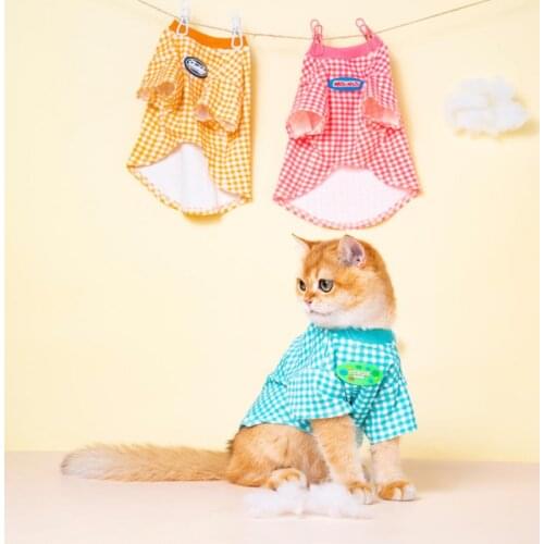 Cat Clothes Costume for Cats Kitten Shirts Kedi Clothing Pets Cat Outfit t-shirt