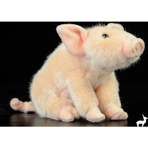 Original Simulation Pig Wild Boar Soft Stuffed Plush Toy Doll Birthday Gift Children Baby Gift