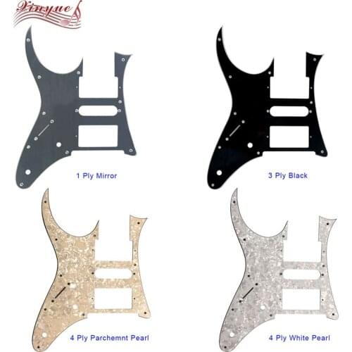 Pleroo Electric Guitar Parts For Left Handed MIJ Ibanez RG750 Guitar Pickguard Humbucker HSH Pickup Scratch Plate