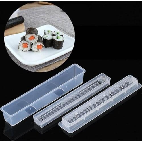 Roll Sushi Maker Kitchen Gadgets Rice Mold Hand Maker Sushi Tools Cooking Accessories Sushi Maker Kit 3Pcs Non-stick Portable