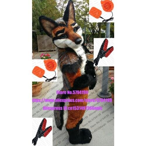 GREY 3d EYES HUSKY Dog Wolf Furry Fursuit Suit Costume Cosplay Animal Party Fancy Dress Carnival Birthday Gift