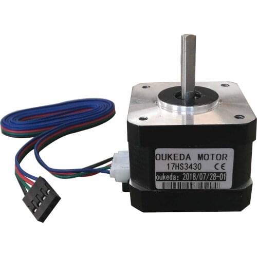 NEMA17 stepper motor 17HS3430 (0.4A 12V 30 ohm) 1.8 degree 42 motor