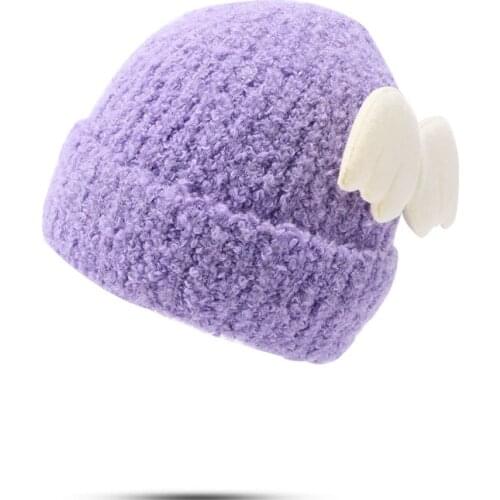 Autumn Winter New Baby Hat Boy Girl Beanies Fashion Ears Bonnet Infant Hats Toddler Kids Outdoor Warm Knitted Beanie Cap 6 Color