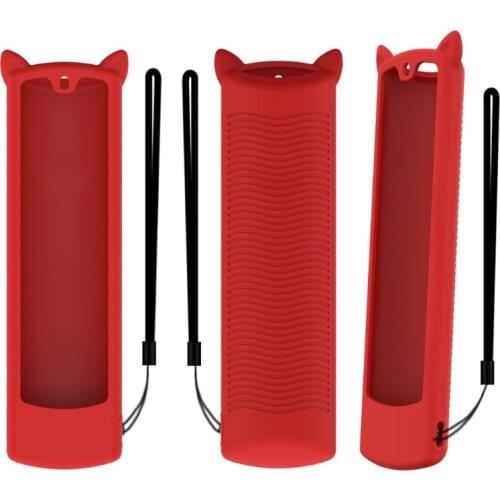 R2LB Shockproof Silicone Case for Alexa Voice Remote 3 Gen 2021 Accessories Protective Skin Holder Washable